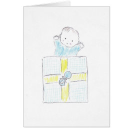 Cartão Surpresa do bebê