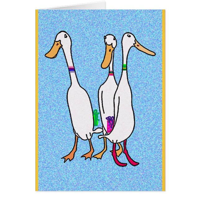 Cartão Surpresa do pato (Frente)