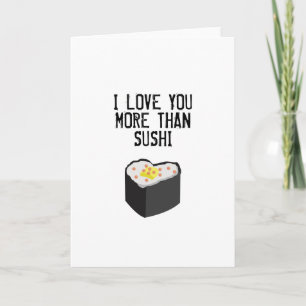 CARTÃO SUSHI GREETING