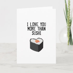 CARTÃO SUSHI GREETING