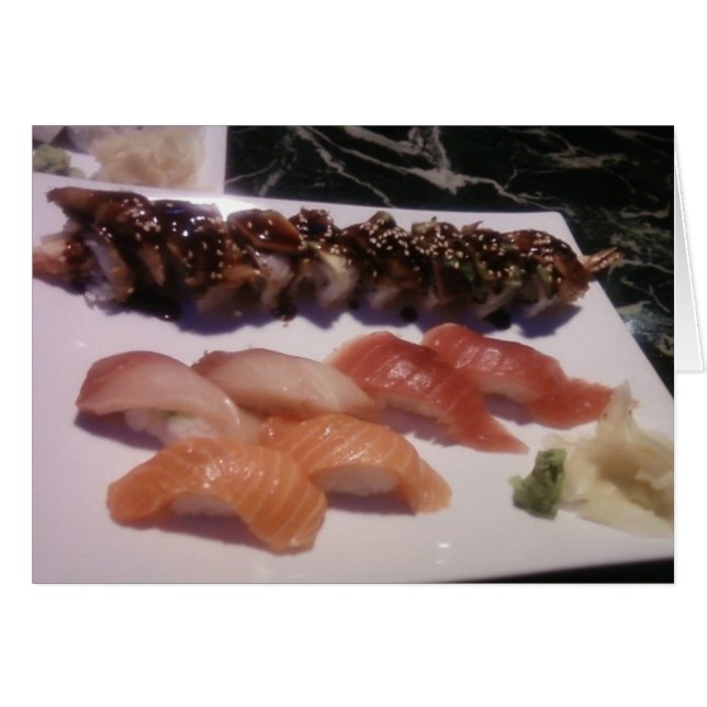 Cartão Sushi Púltimo (Frente Horizontal)