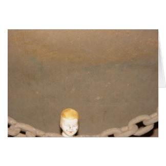 Cartão suspensão ao redor