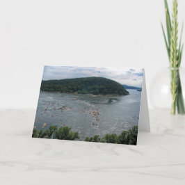 Cartão Susquehanna River from Chickies Rock