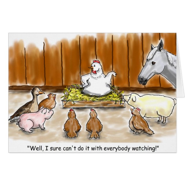 Cartão Susto de palco (Frente Horizontal)