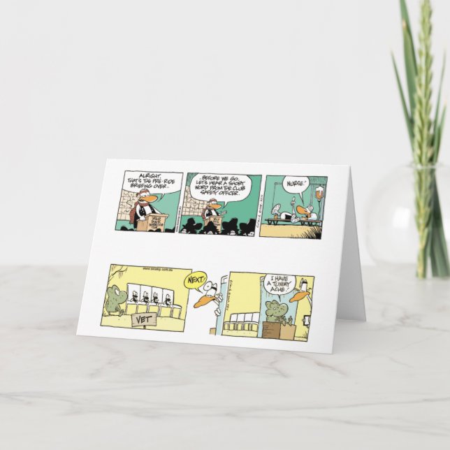 Cartão Swamp Sai Bem Em Breve (Frente)