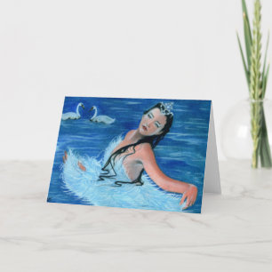 Cartão Swan Lake Princess Card