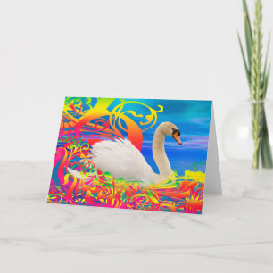 Cartão Swan Nest