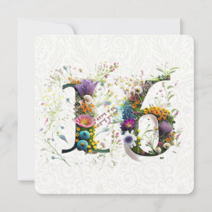 Cartão Sweet 16 Happy Birthday Wildflower Text