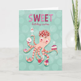 Cartão Sweet Birthday