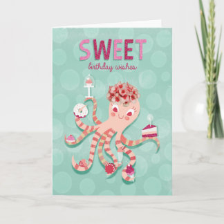 Cartão Sweet Birthday