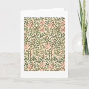Cartão 'Sweet Briar' design for wallpaper, printed by Joh
