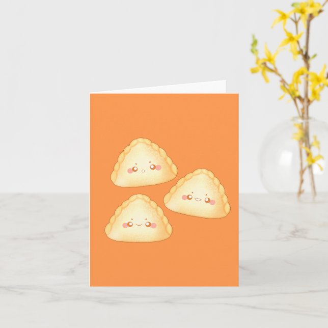 Cartão Sweet Empanadas De Leche (Flor Amarela)