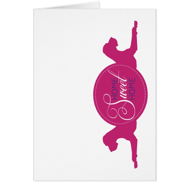 Cartão Sweet Home Sweet (Frente)