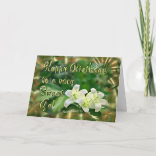 Cartão Sweet Jasmine-customize