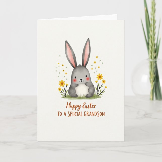 Cartão Sweet Spring Creature Greeting Card (Frente)