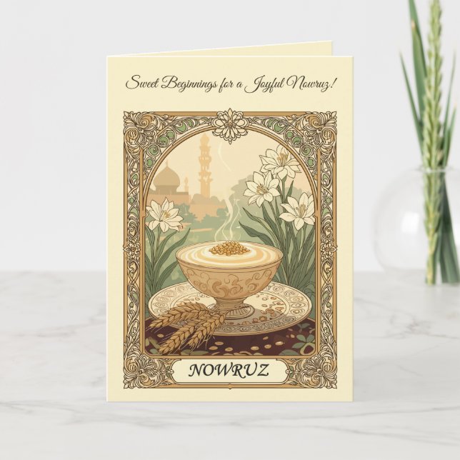 Cartão Sweet Traditions The Symbolism of Samanu (Frente)