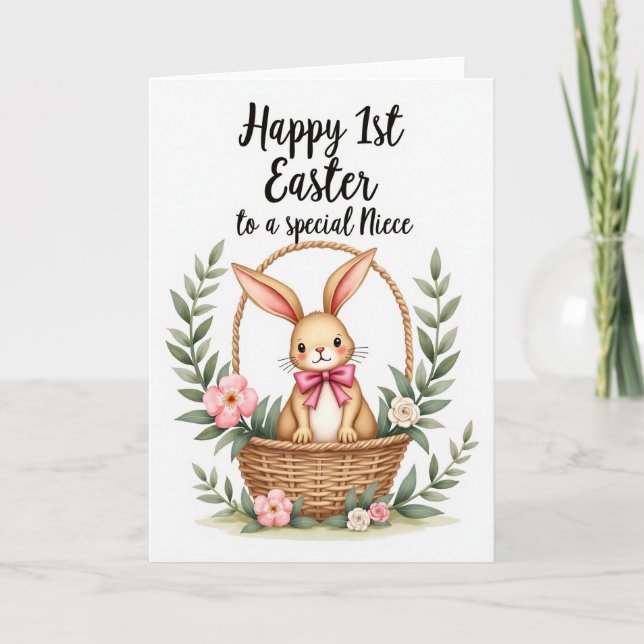 Cartão Sweetest Congrats Bunny Card (Frente)