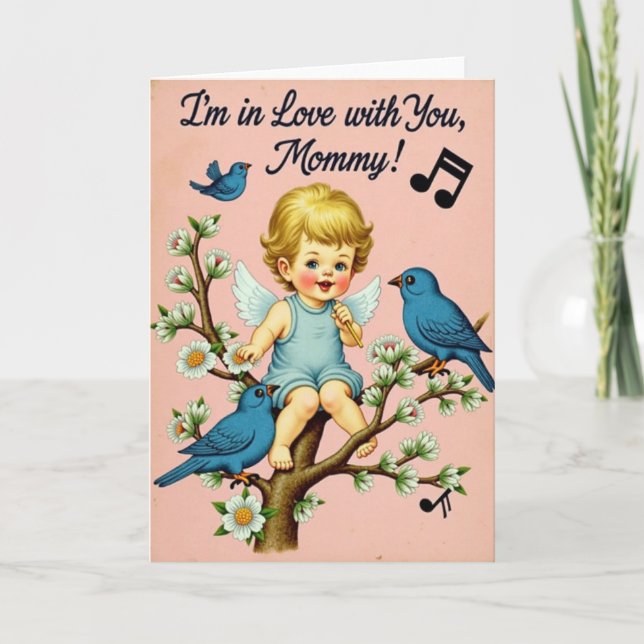 Cartão Sweetest Love Mommy Greeting Card (Frente)
