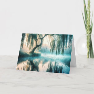 Cartão Swing Hanging From a Tree for Sympathy