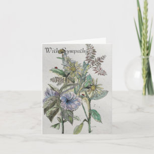 Cartão Sympathy Card