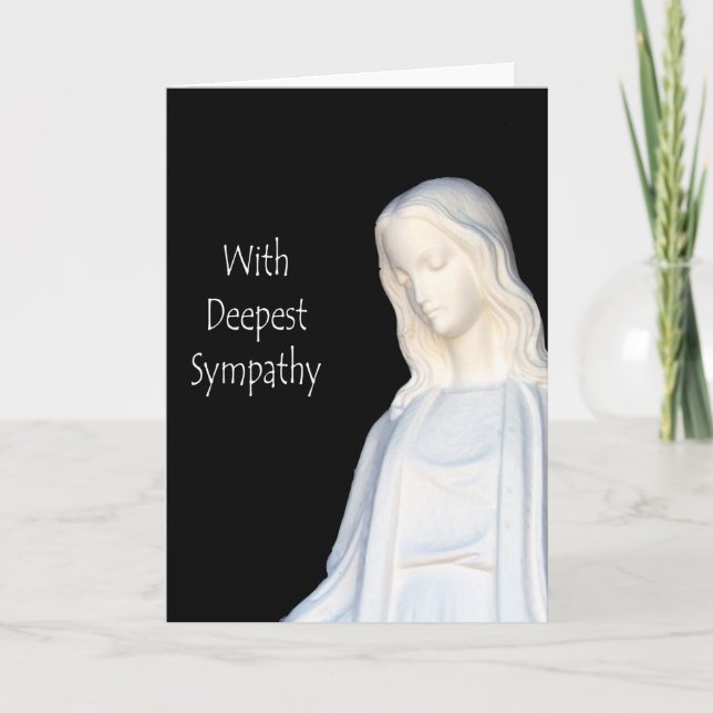 Cartão Sympathy Card (Frente)