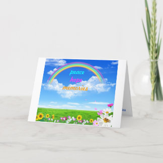 Cartão Sympathy Card