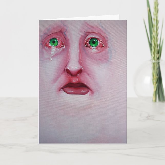 Cartão Sympathy card aka Grieving Card (Frente)