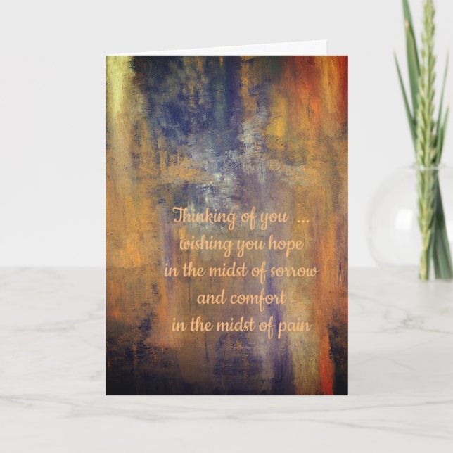 Cartão Sympathy card by DAL (Frente)