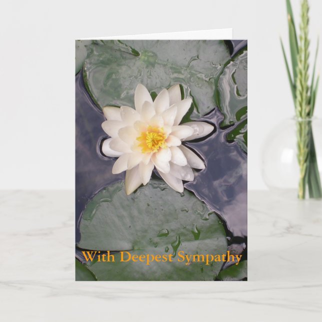 Cartão Sympathy Card : Passing of Mother (Frente)