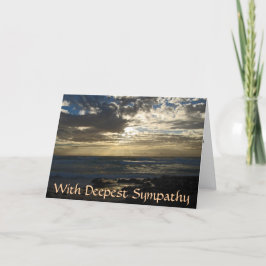 Cartão Sympathy for Loss of Mother