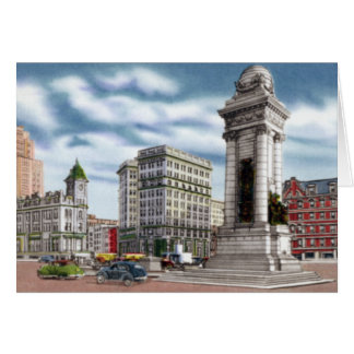 Cartão Syracuse New York Clinton Square