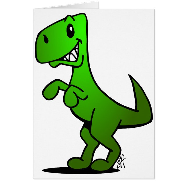 Cartão T-Rex (Frente)