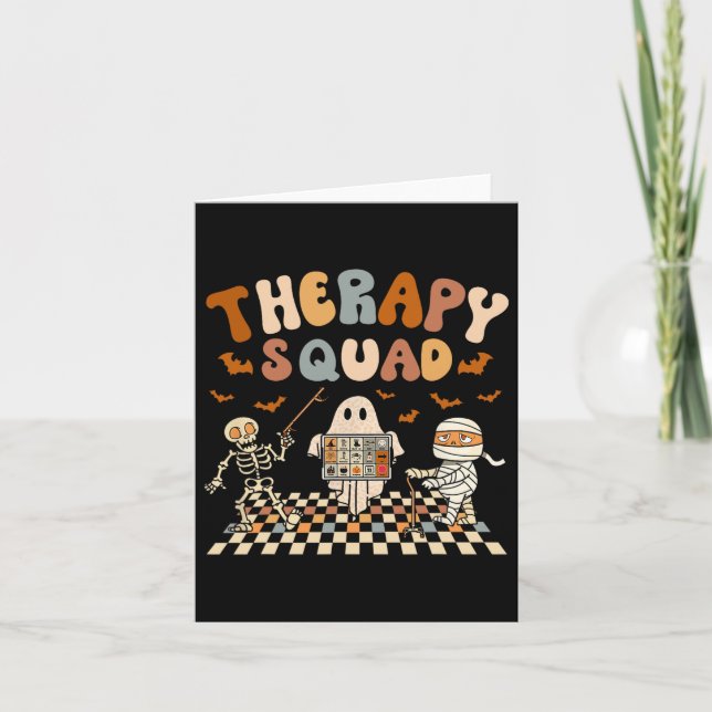 Cartão T Rex Dinossaur E Monster Truck Break Boo Cancer (Frente)