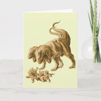 Cartão T.rex greeting card