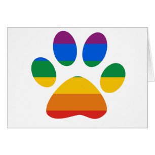 Cartão T-shirt do orgulho gay