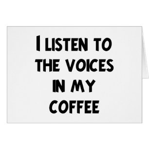 Cartão T-shirt e presentes do amante do café