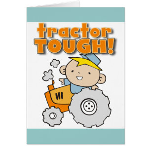 Cartão T-shirt e presentes resistentes do trator