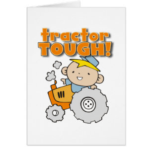Cartão T-shirt e presentes resistentes do trator