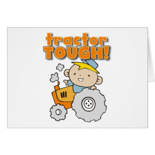 Cartão T-shirt e presentes resistentes do trator