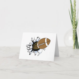 Cartão T-shirts e presentes de futebol