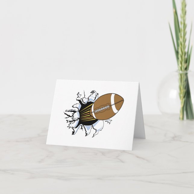 Cartão T-shirts e presentes de futebol (Frente)