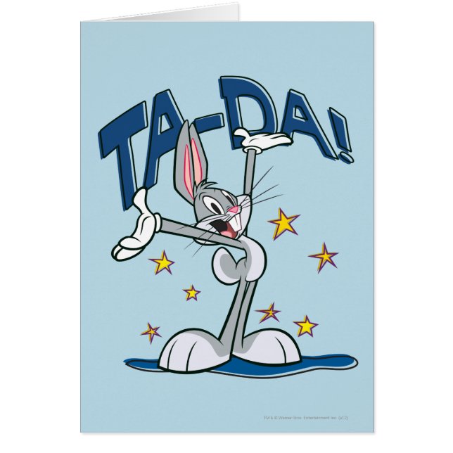 Cartão Ta-Da! (Frente)