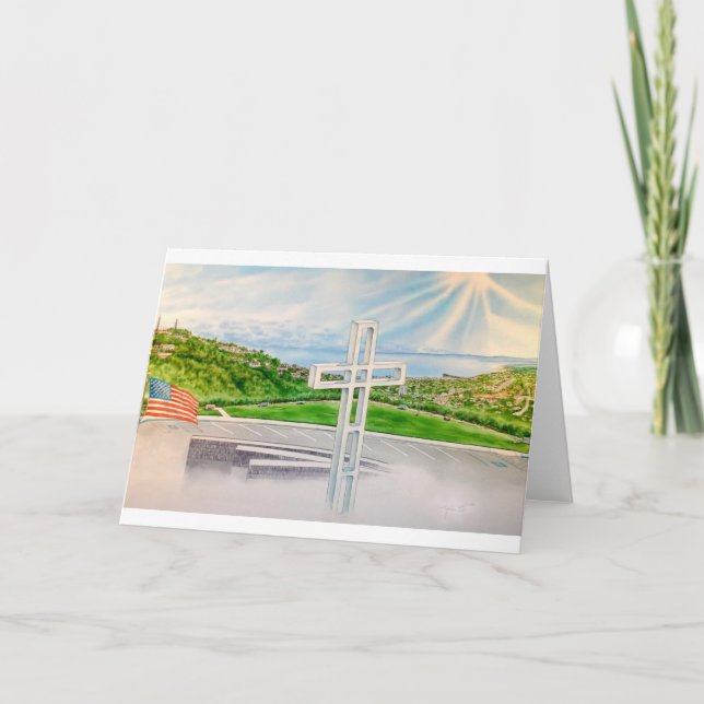 CARTÃO TA SOLEDAD, LA JOLLA, CALIFÓRNIA (Frente)