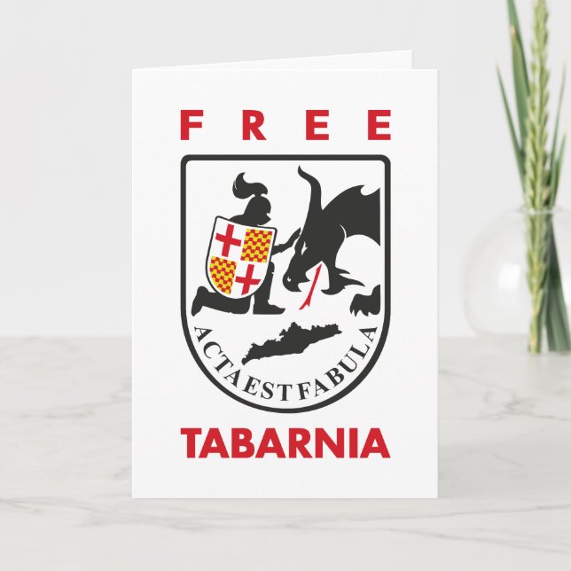 Cartão Tabarnia Livre 3 (Frente)