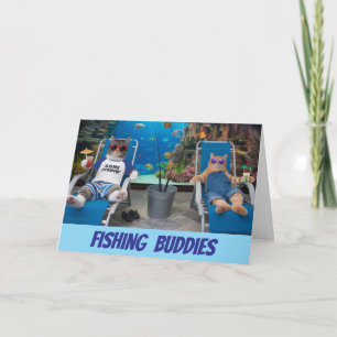 Cartão Tabby Fisheries Buddies