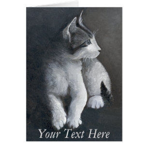 Cartão Tabby Kitten