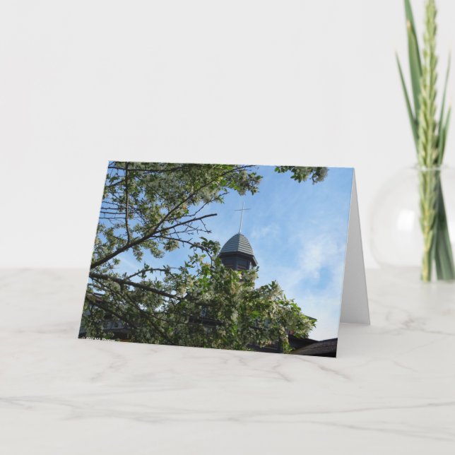 Cartão Tabernacle in Primavera - Martha's Vineyard (Frente)