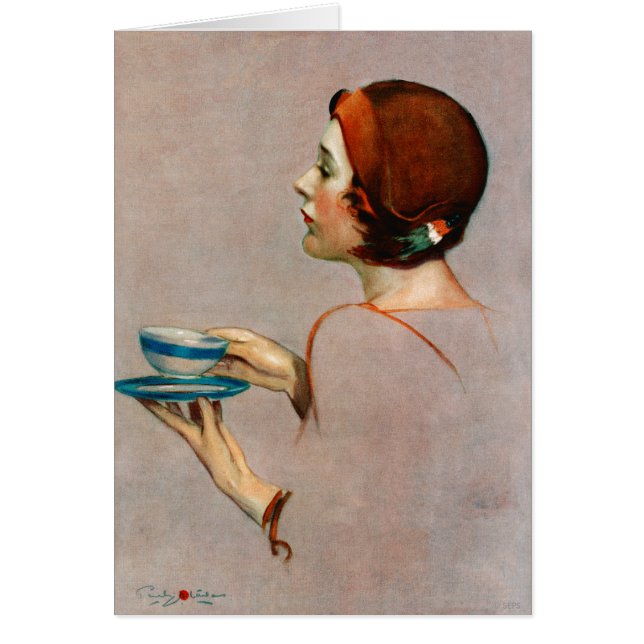 Cartão Taça de Java (Frente)