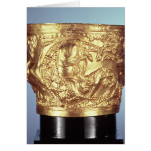 Cartão Taça, encontrada na tumba real de Vaphio
