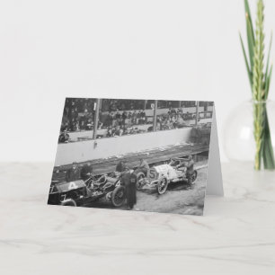 Cartão Taça Vanderbilt, 1908